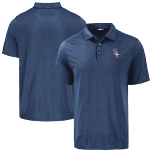 Men's Cutter & Buck Navy Chicago White Sox Coastline Epic Comfort Eco Recycled Polo