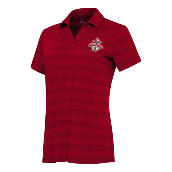 Women's Antigua Red Toronto FC Tunnel Polo