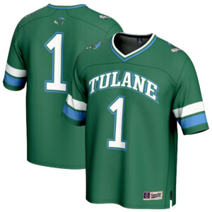 Unisex GameDay Greats #1 Green Tulane Green Wave Collegiate Football Fashion Jersey