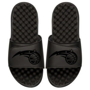 Men's ISlide Black Orlando Magic Tonal Slide Sandals