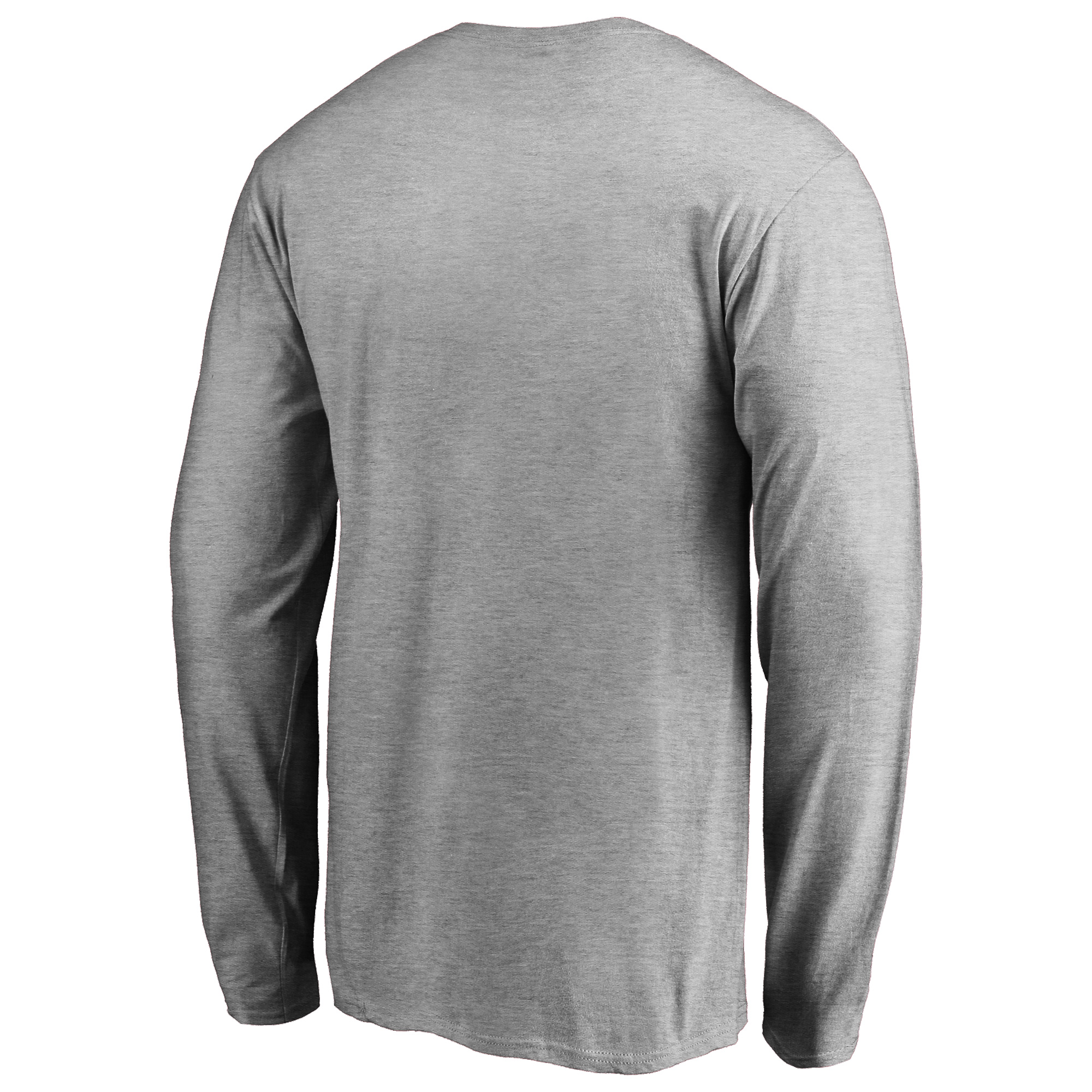 Men's Ash Baltimore Ravens Iconic Collection On Side Stripe Long Sleeve T-Shirt - Image 4
