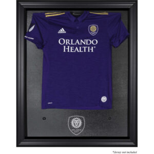 Orlando City SC Black Framed Team Logo Jersey Display Case