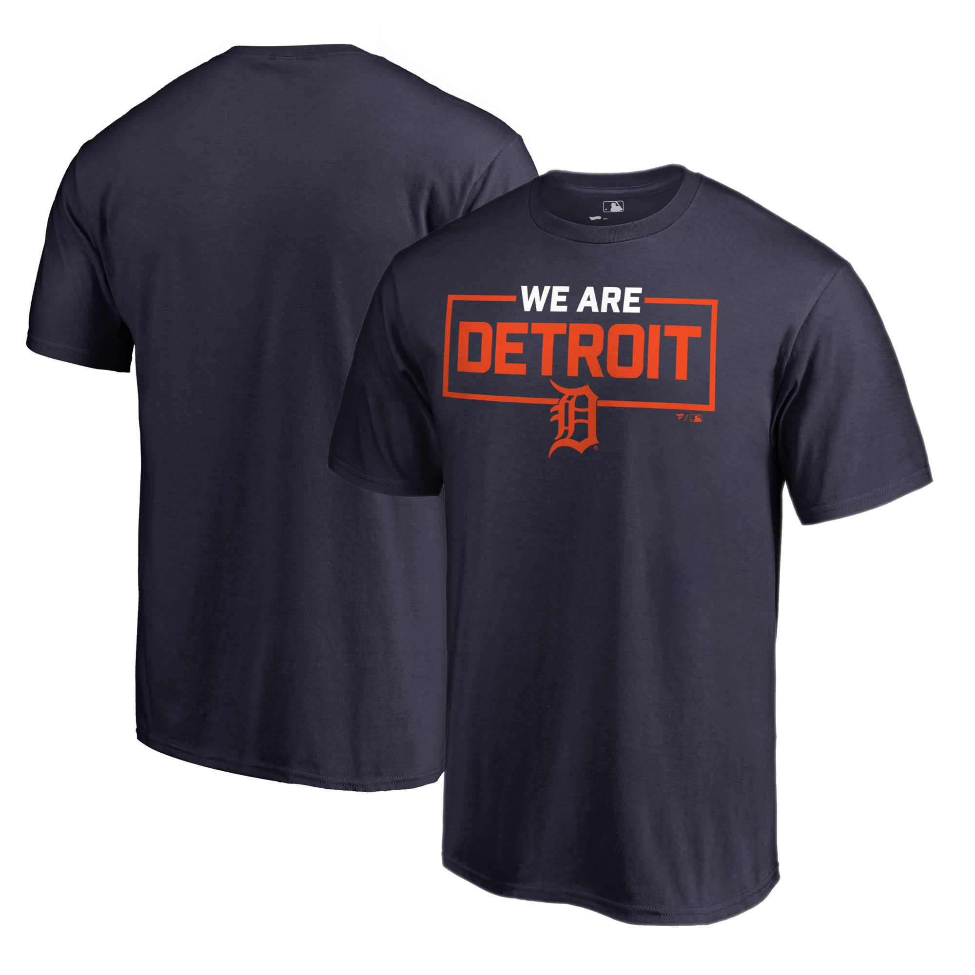 Men's Navy Detroit Tigers We Are Icon T-Shirt - Image 5