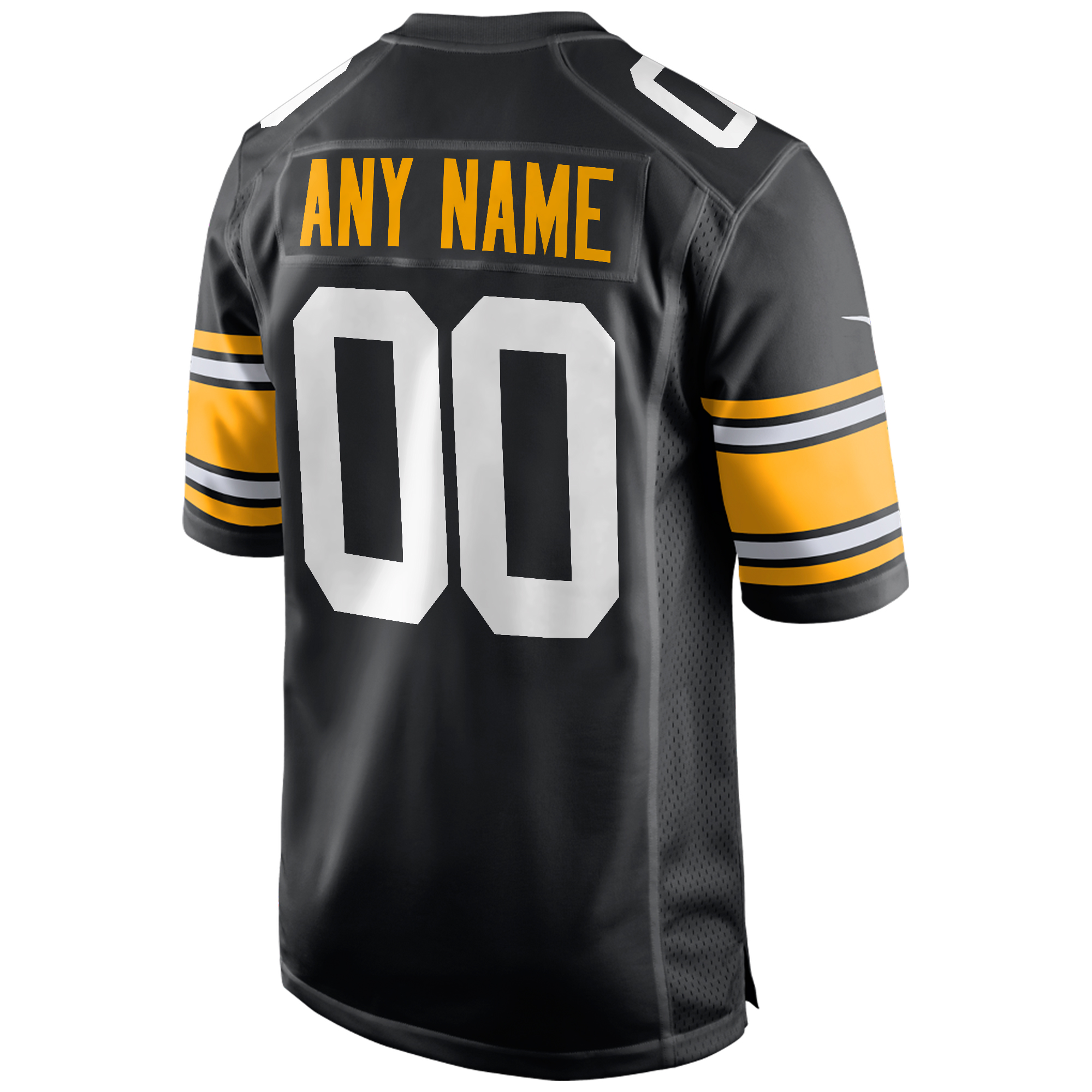 Youth Nike Black Pittsburgh Steelers Alternate Custom Game Jersey - Image 9