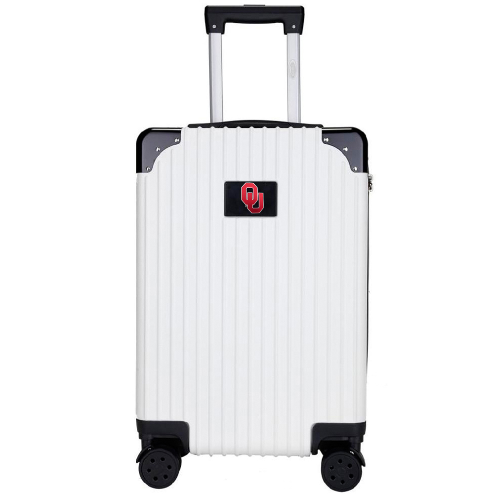 MOJO Oklahoma Sooners 21'' Premium Carry-On Hardcase - Image 2