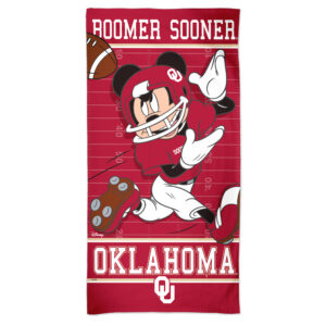 WinCraft Oklahoma Sooners 30'' x 60'' Disney Spectra Beach Towel