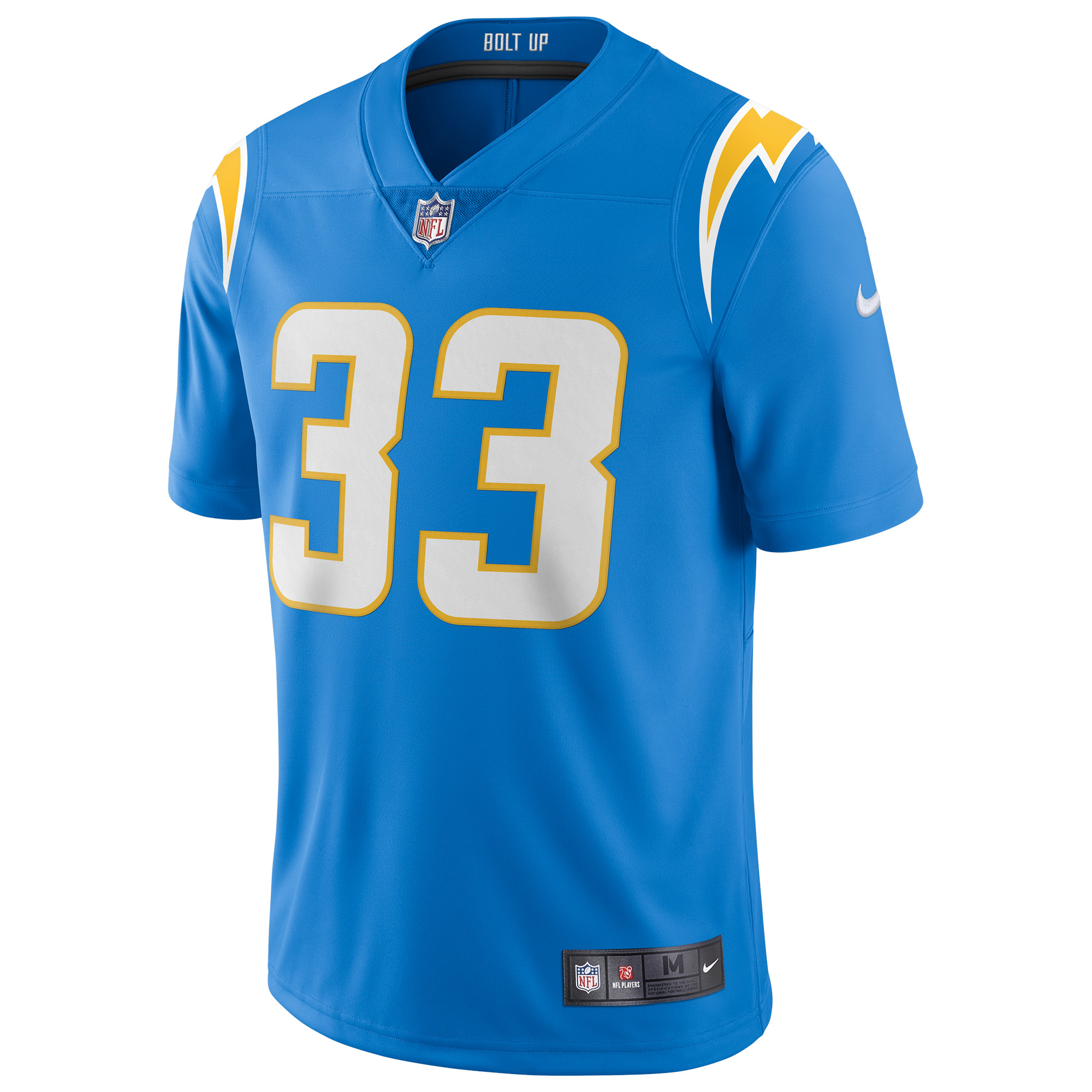 Men's Nike Derwin James Powder Blue Los Angeles Chargers Vapor Limited Jersey - Image 3
