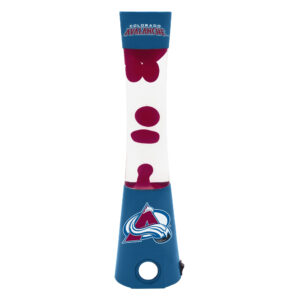 Colorado Avalanche Magma Lamp with Bluetooth Speaker