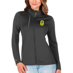 Women's Antigua Silver Nashville SC Generation Full-Zip Jacket