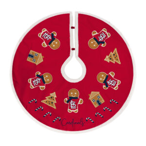 St. Louis Cardinals Gingerbread Tree Skirt