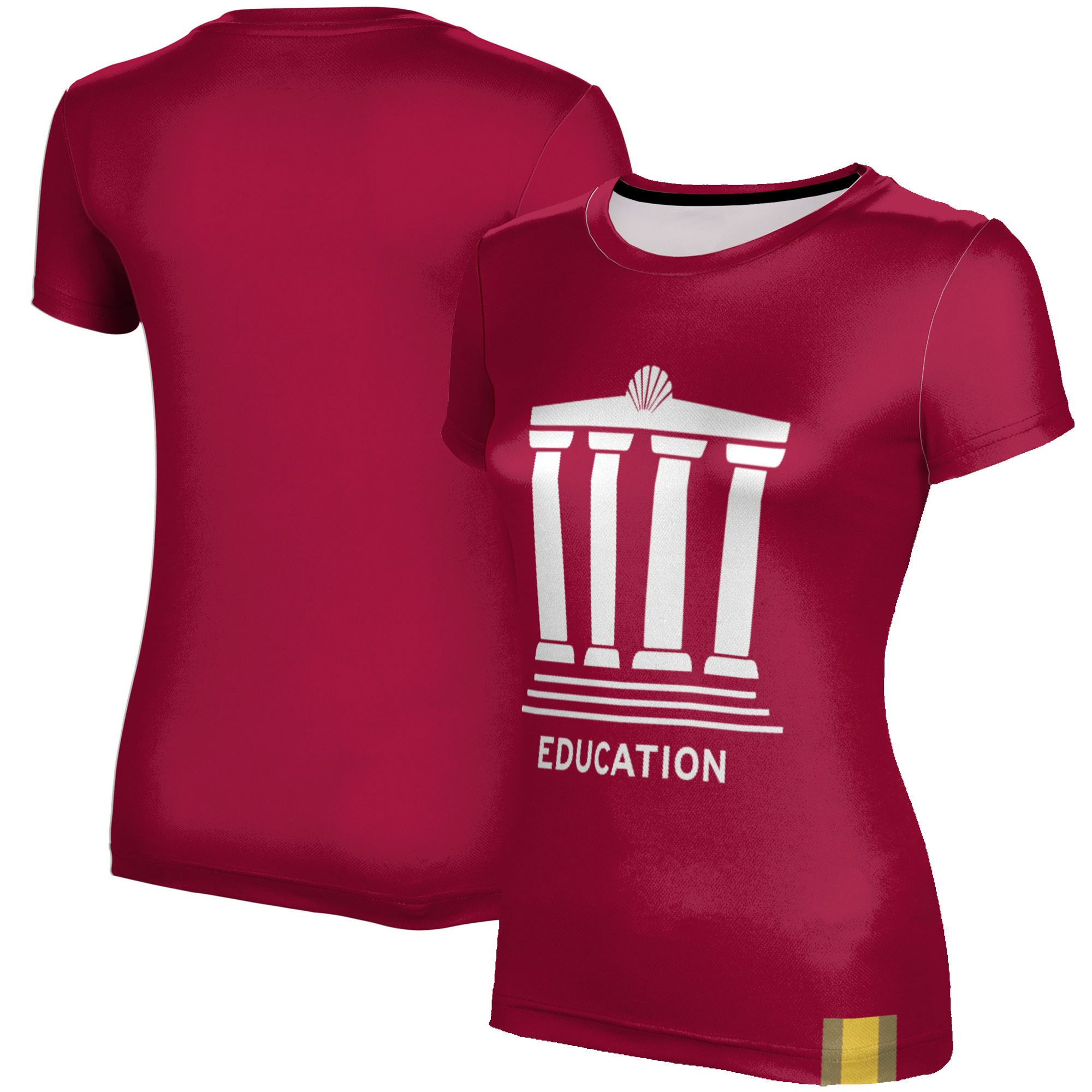 Women's Maroon Concordia University (IL) Cougars Education T-Shirt