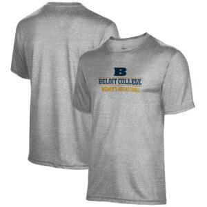 Men's Gray Beloit College Buccaneers Women's Basketball Name Drop T-Shirt
