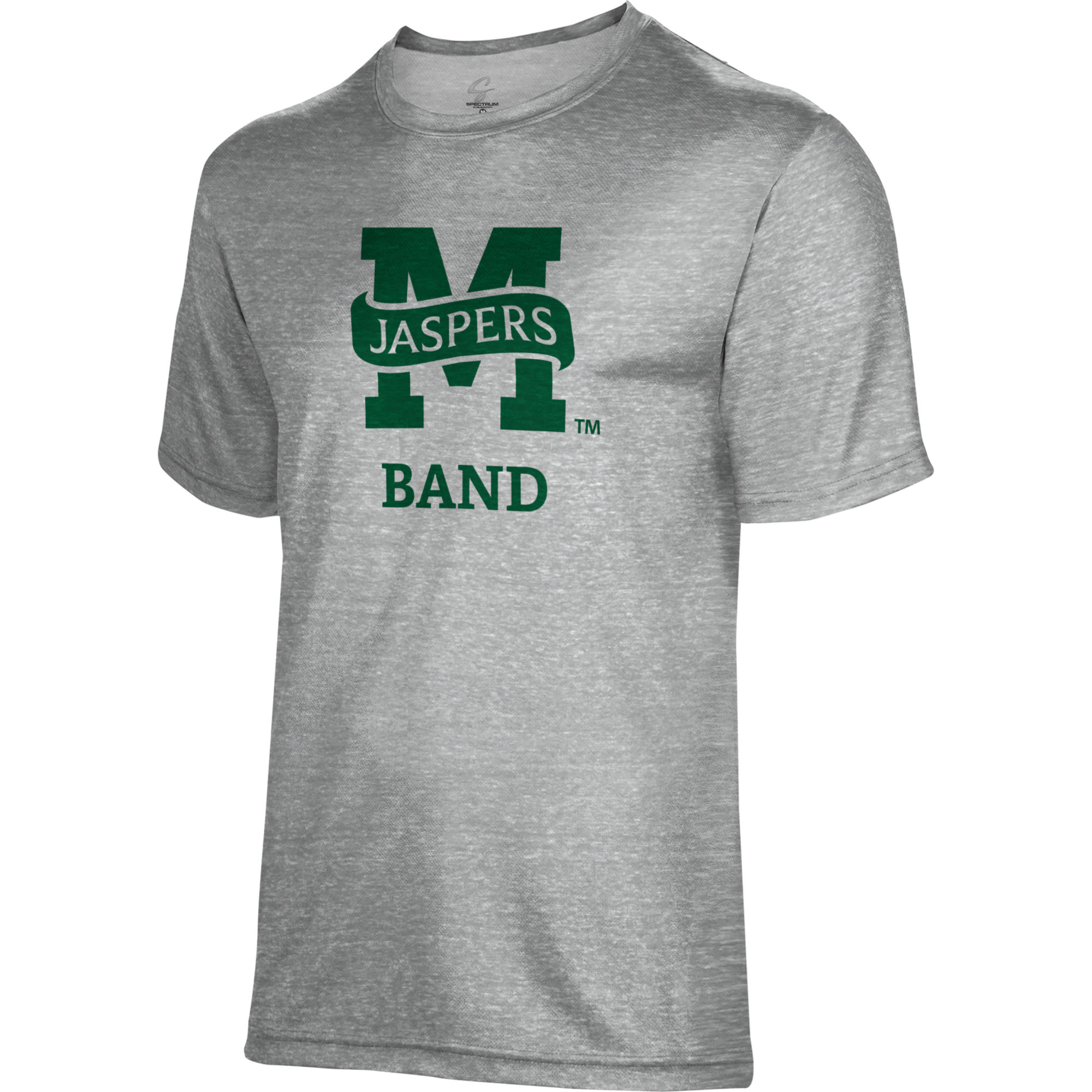 Men's Gray Manhattan Jaspers Band Name Drop T-Shirt - Image 3
