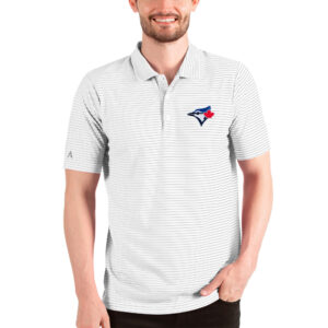 Men's Antigua White Toronto Blue Jays Esteem Polo