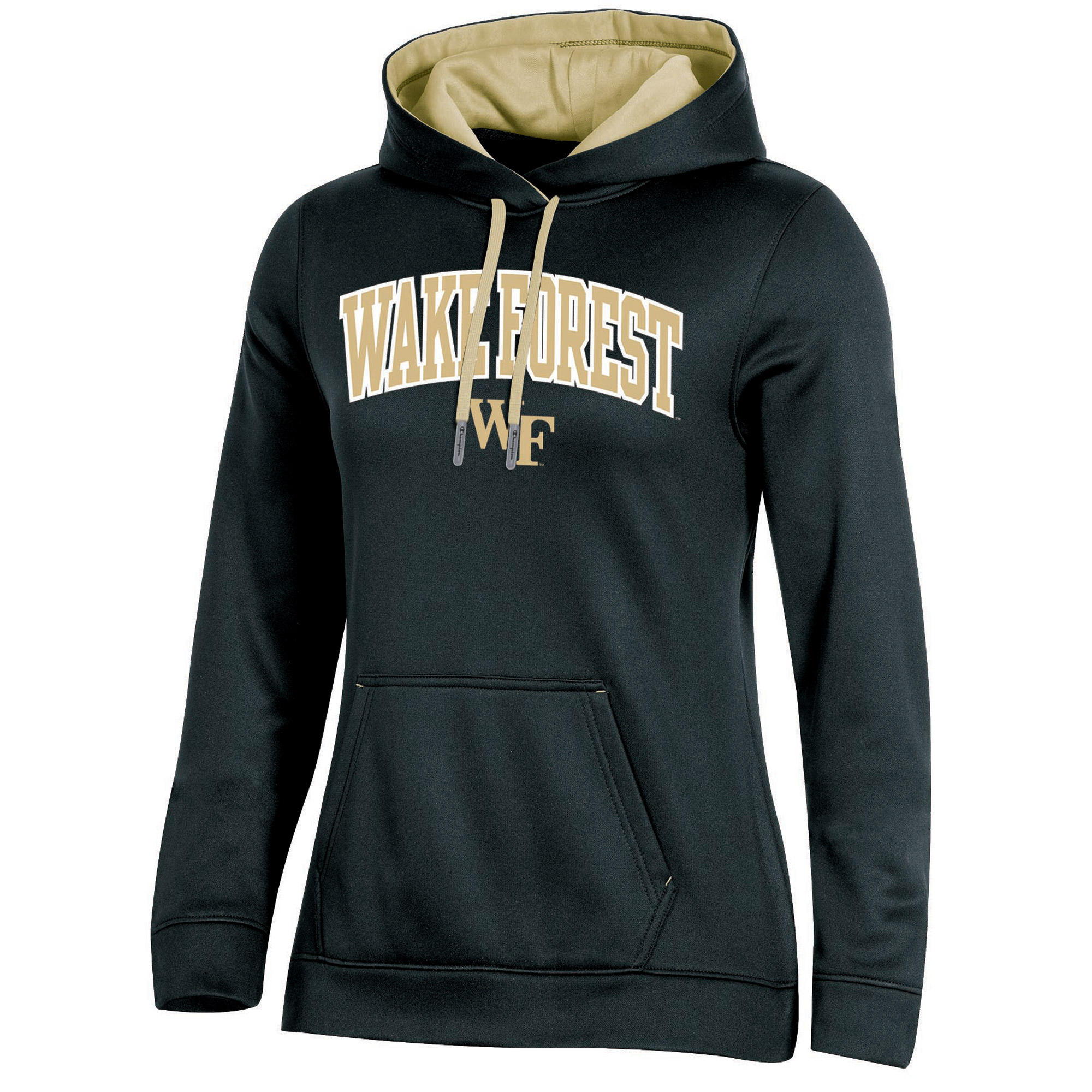 Women's Champion Black Wake Forest Demon Deacons Arch Logo 2.0 Pullover Hoodie - Image 3