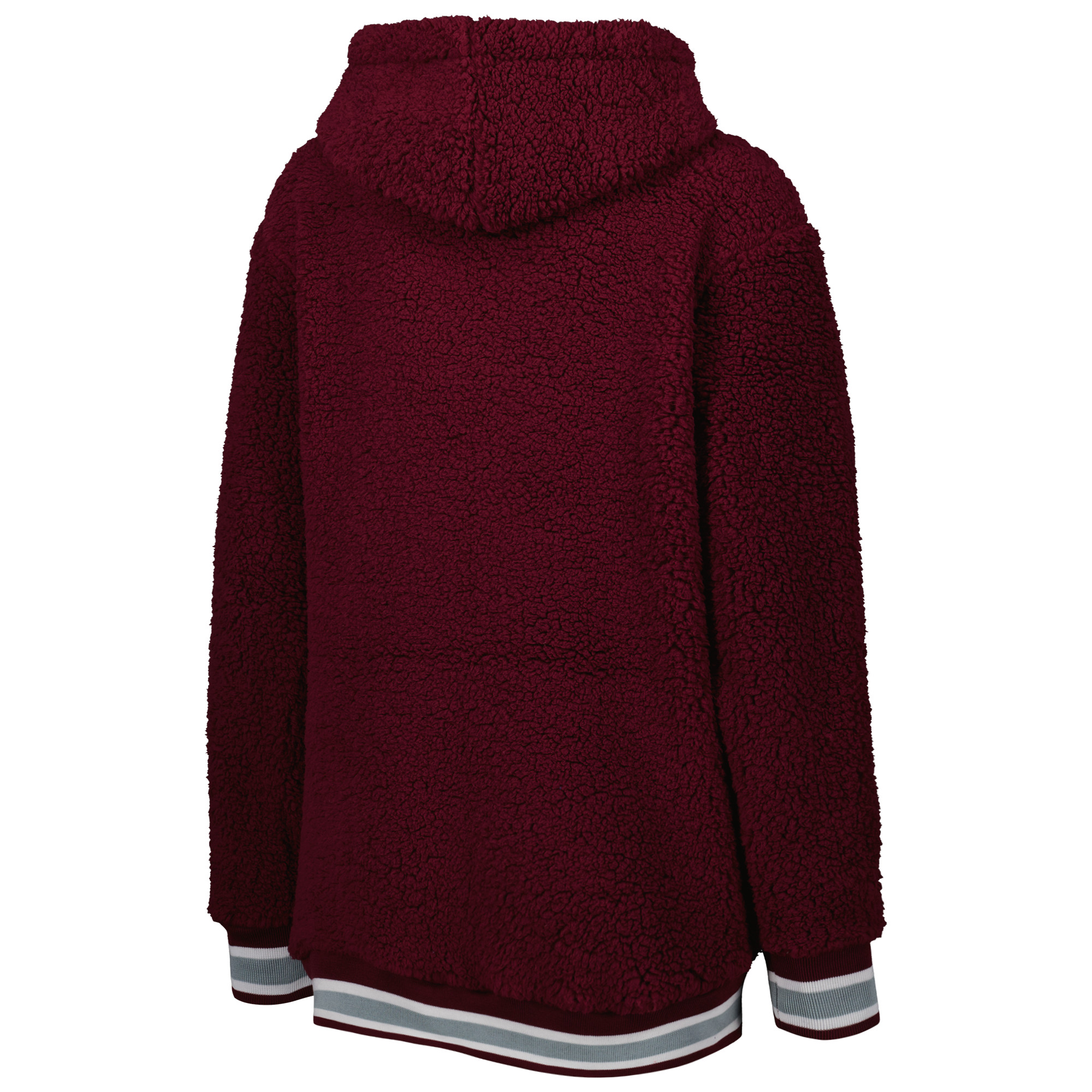 Women's G-III 4Her by Carl Banks Crimson Alabama Crimson Tide Game Over Sherpa Pullover Hoodie - Image 8