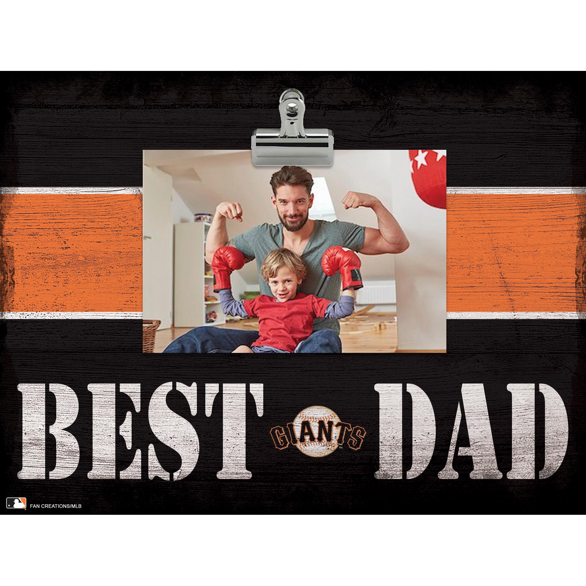 San Francisco Giants 10'' x 10'' Best Dad Clip Frame