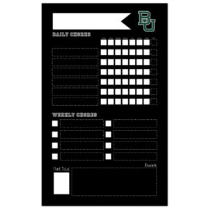 Baylor Bears 11'' x 19'' Chore Chalkboard