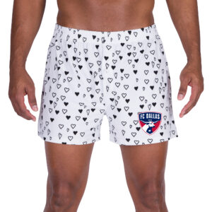 Men's Concepts Sport White FC Dallas Epiphany All Over Print Knit Boxers