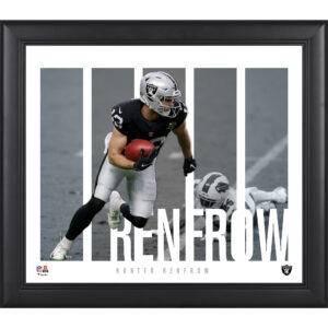 Hunter Renfrow Las Vegas Raiders Framed 15" x 17" Player Panel Collage
