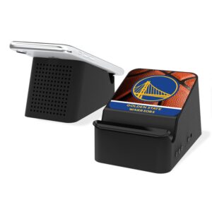 Golden State Warriors Basketball Design Wireless Charging Station & Bluetooth Speaker