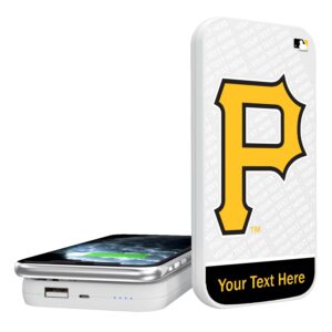 Pittsburgh Pirates 5000mAh Solid Design Wireless Magnetic Power Bank