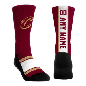 Unisex Rock Em Socks Cleveland Cavaliers Custom Jersey Crew Socks
