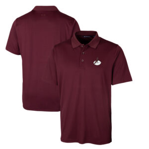 Men's Cutter & Buck Burgundy Arizona Cardinals Throwback Logo Forge Stretch Polo