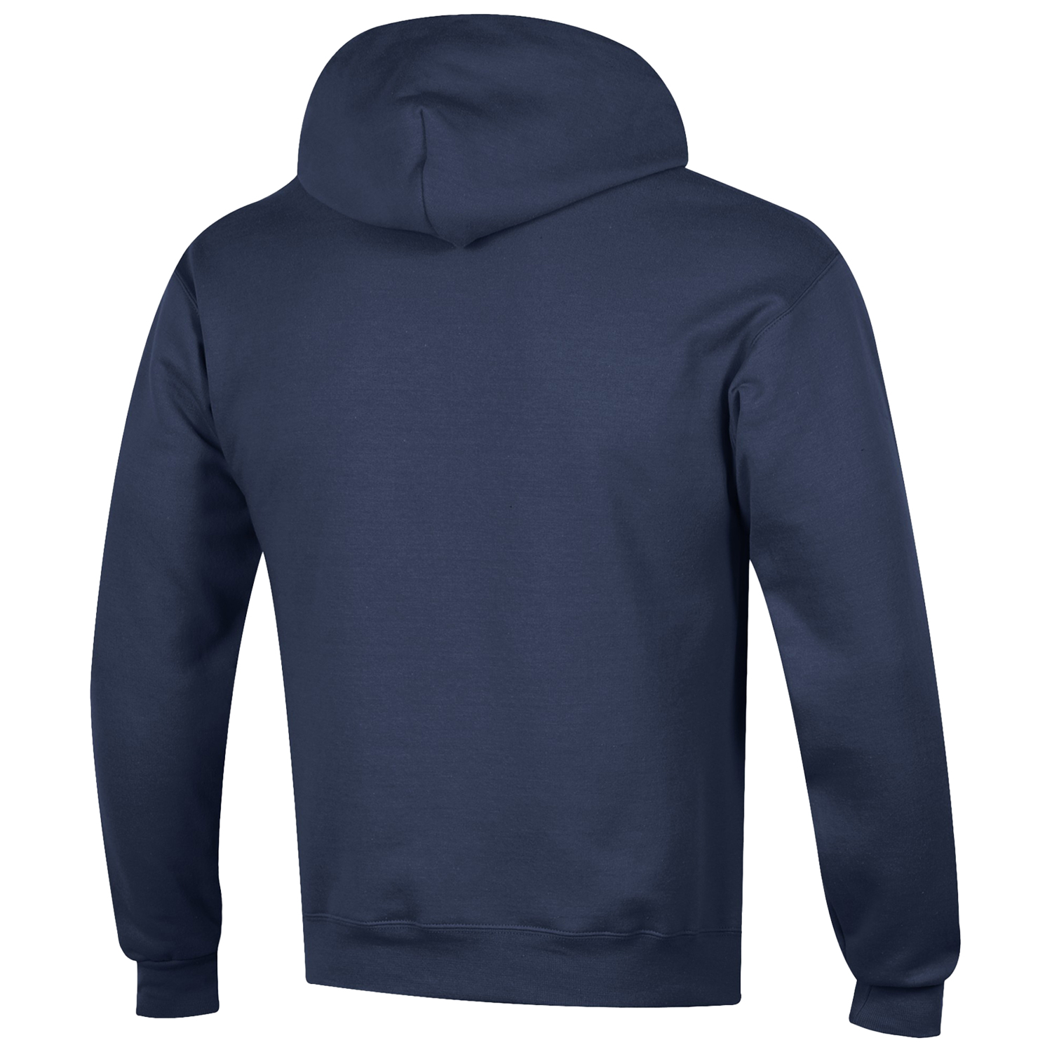 Men's Champion Navy Syracuse Orange Stack Logo Lacrosse Powerblend Pullover Hoodie - Image 4
