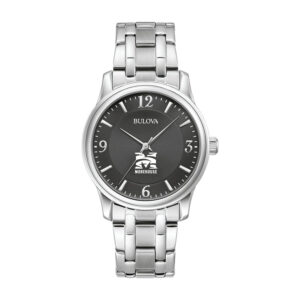 Bulova Black Morehouse Maroon Tigers Stainless Steel Corporate Collection Watch