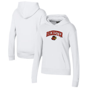 Women's Under Armour White Rochester Red Wings All Day Pullover Hoodie