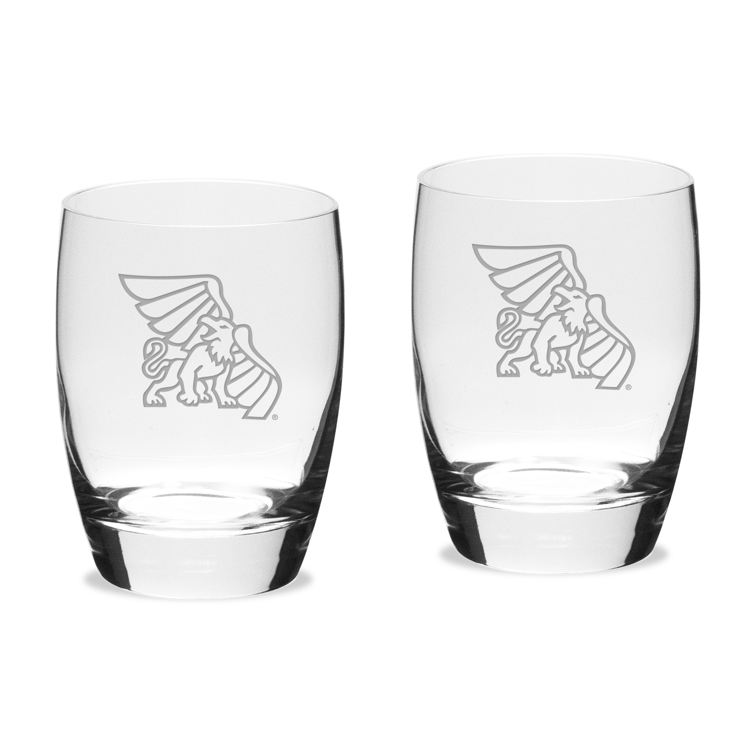 Missouri Western State Griffons 15.75oz. Two-Piece Luigi Bormioli Michelangelo Water Glass Set