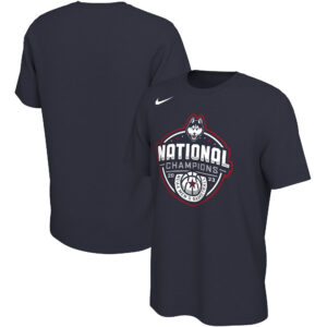 Nike  Navy UConn Huskies 2023 NCAA Men’s Basketball National Champions Hometown T-Shirt
