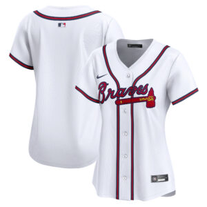 Women's Nike White Atlanta Braves Home Limited Jersey