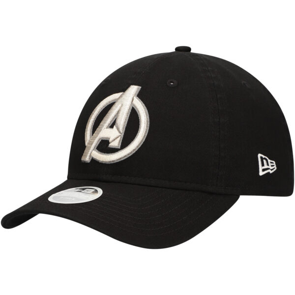 Women's New Era  Black The Avengers 9TWENTY Adjustable Hat