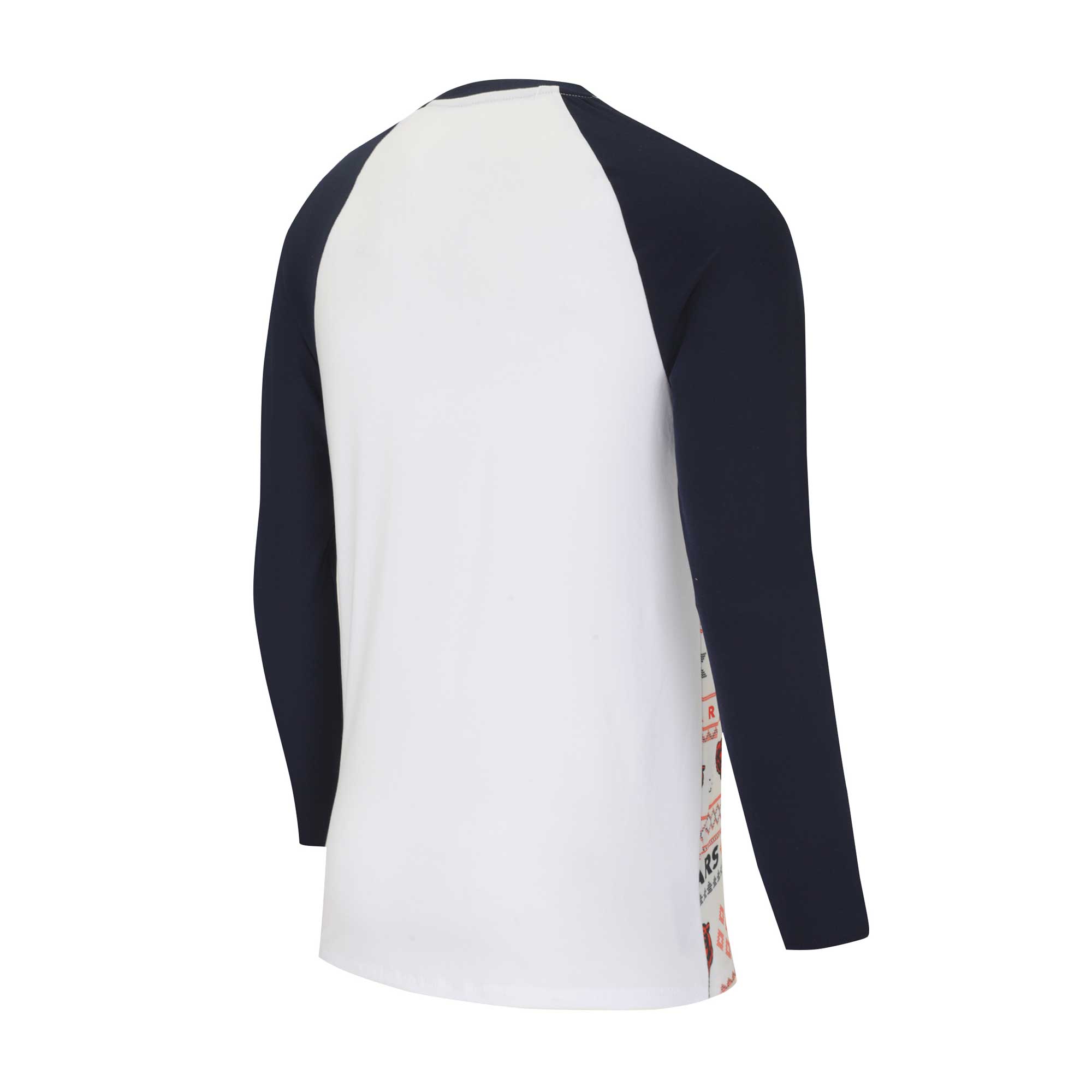 Men's Barstool Golf White TOUR Championship Raglan Pullover Hoodie - Image 3