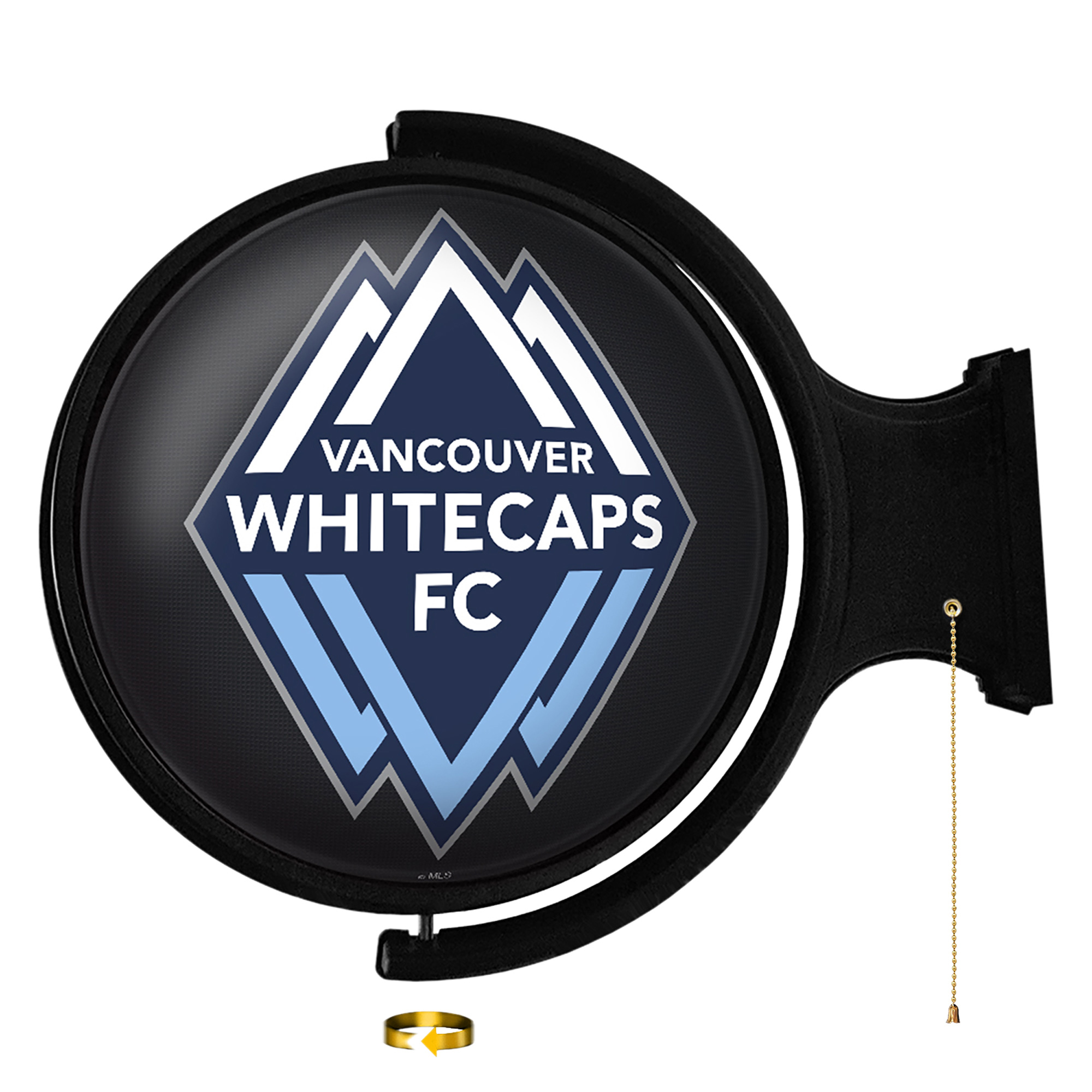 Vancouver Whitecaps FC 21'' x 23'' Rotating Lighted Wall Sign