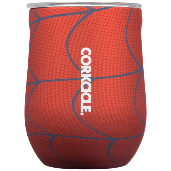 Corkcicle Spiderman Marvel 12oz. Stemless Wine Glass - Image 6