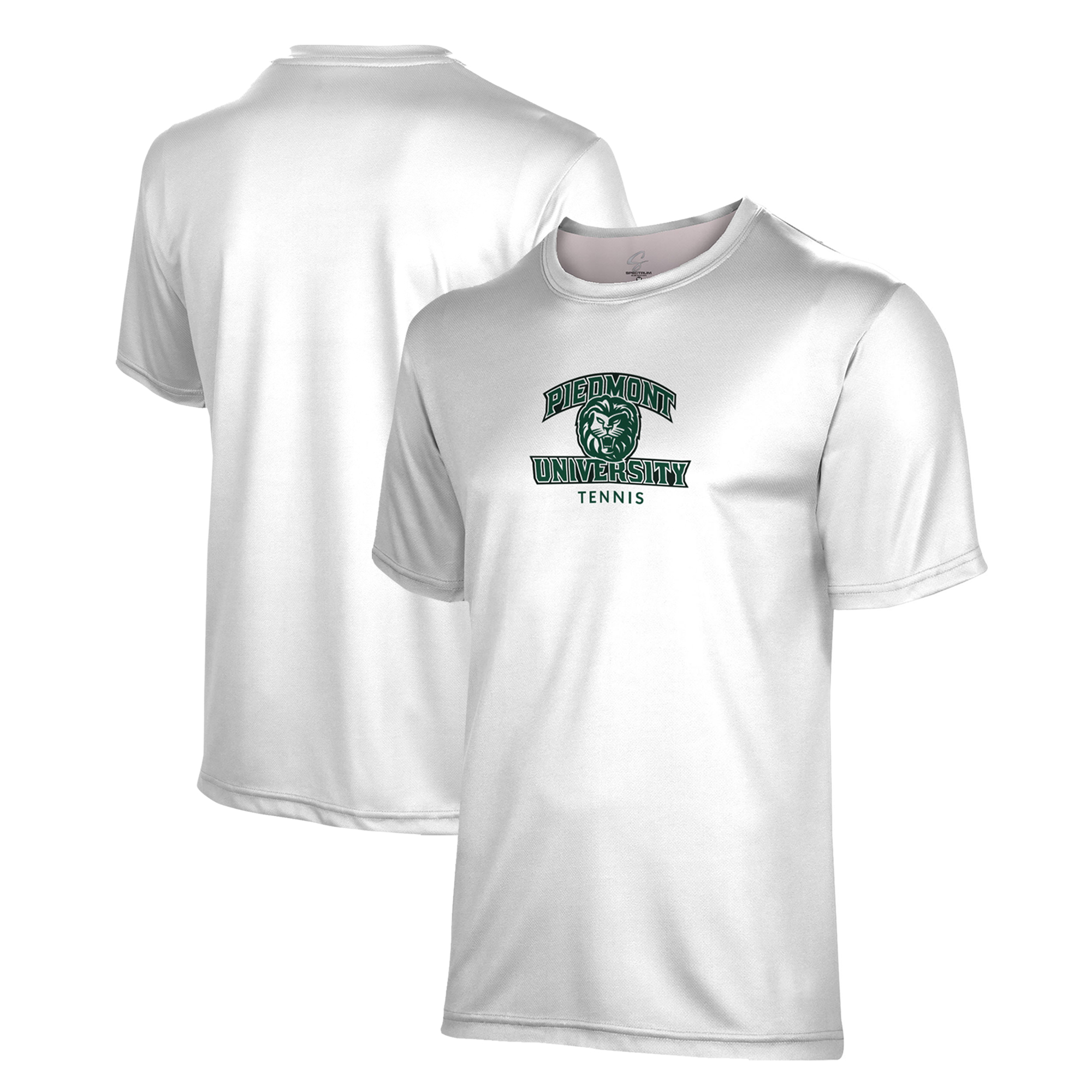 Youth ProSphere White Piedmont Lions Tennis T-Shirt - Image 4