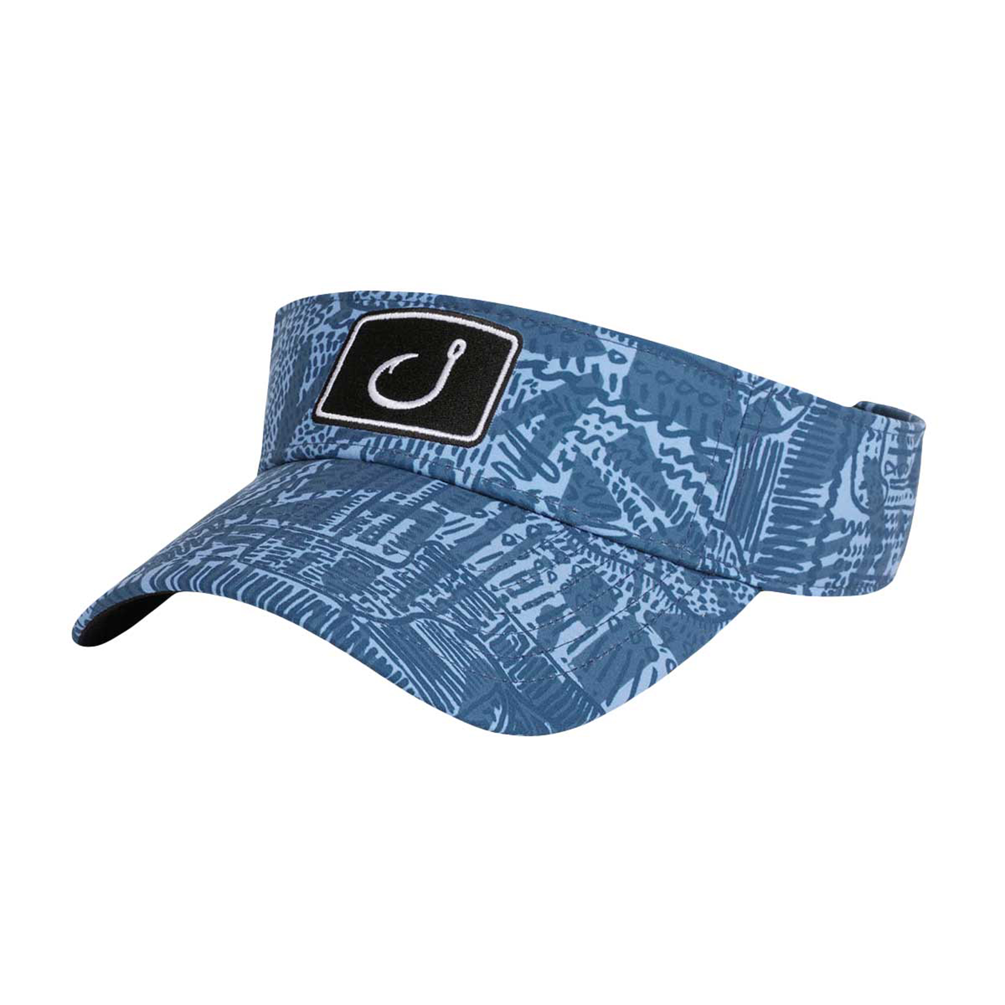 Men's AVID Sportswear Blue Iconic AVIDry Visor - Image 2