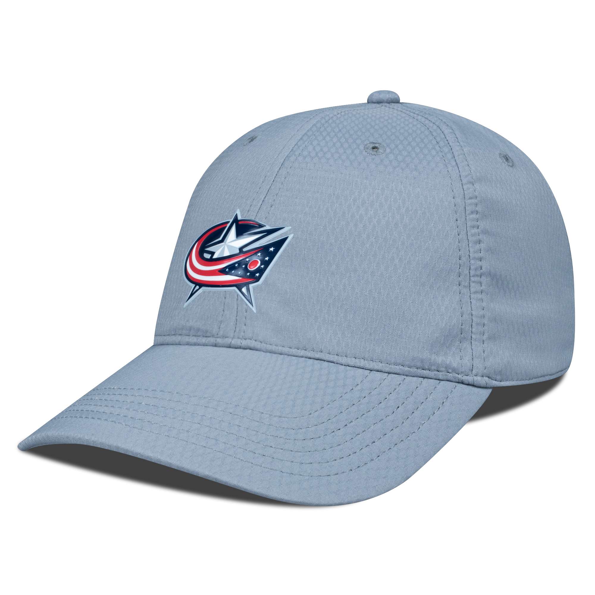 Men's Levelwear Gray Columbus Blue Jackets Matrix Adjustable Hat