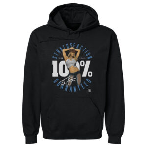 Men's 500 Level  Black Trish Stratus 100 Percent Stratusfaction Pullover Hoodie