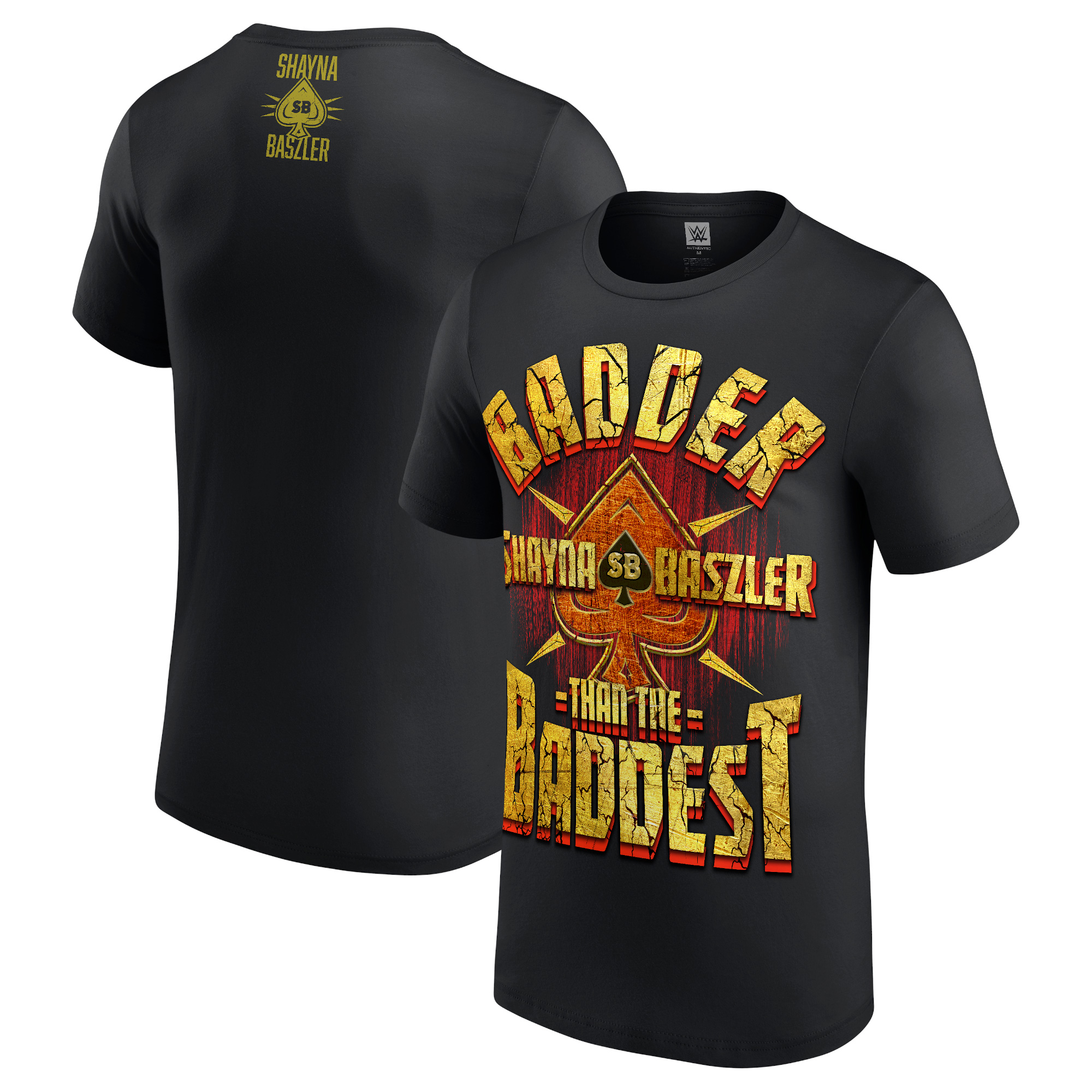 Men's Black Shayna Baszler Badder than the Baddest T-Shirt
