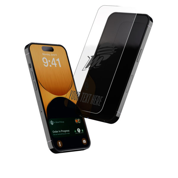 Keyscaper Phoenix Mercury Custom Glass iPhone Disappearing Logo Screen Protector
