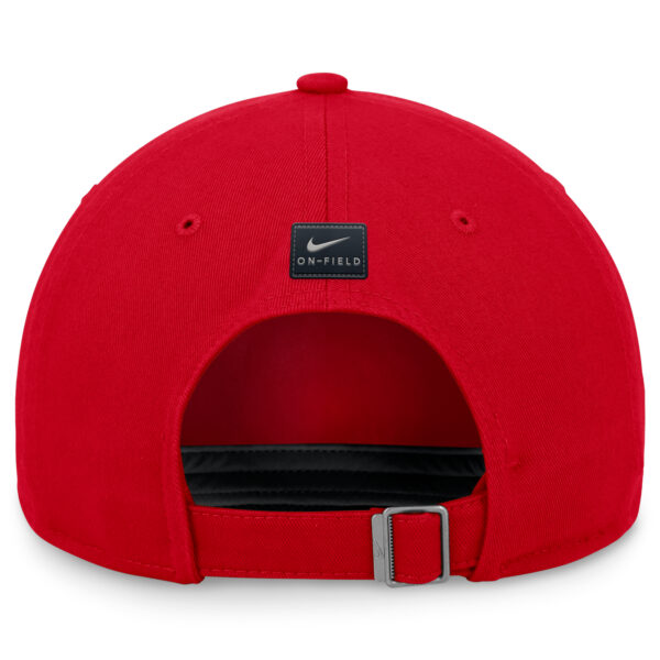 Men's Nike Red Arizona Wildcats 2024 On-Field Club Adjustable Hat - Image 9