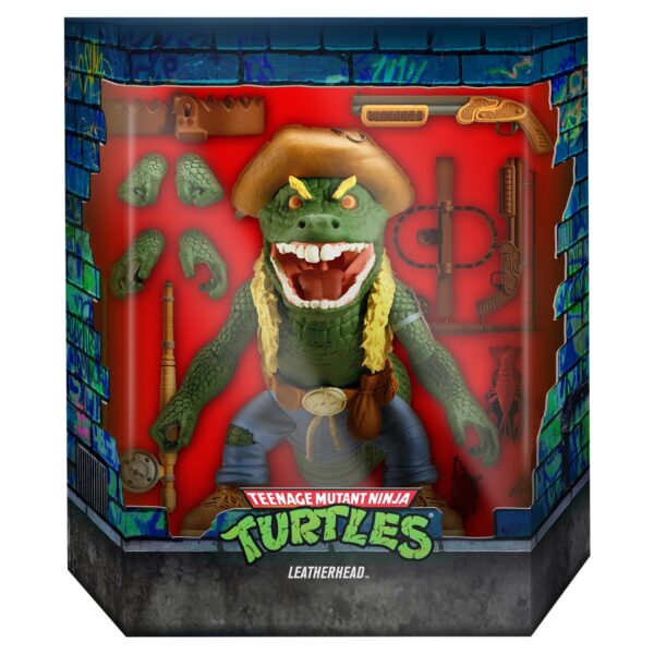 Super7 Teenage Mutant Ninja Turtles Leatherhead ULTIMATES! Figure - Wave 5