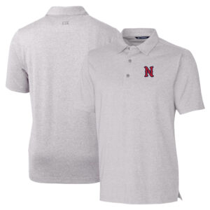 Men's Cutter & Buck Heather Gray Nashville Sounds Forge Heathered Stretch Polo