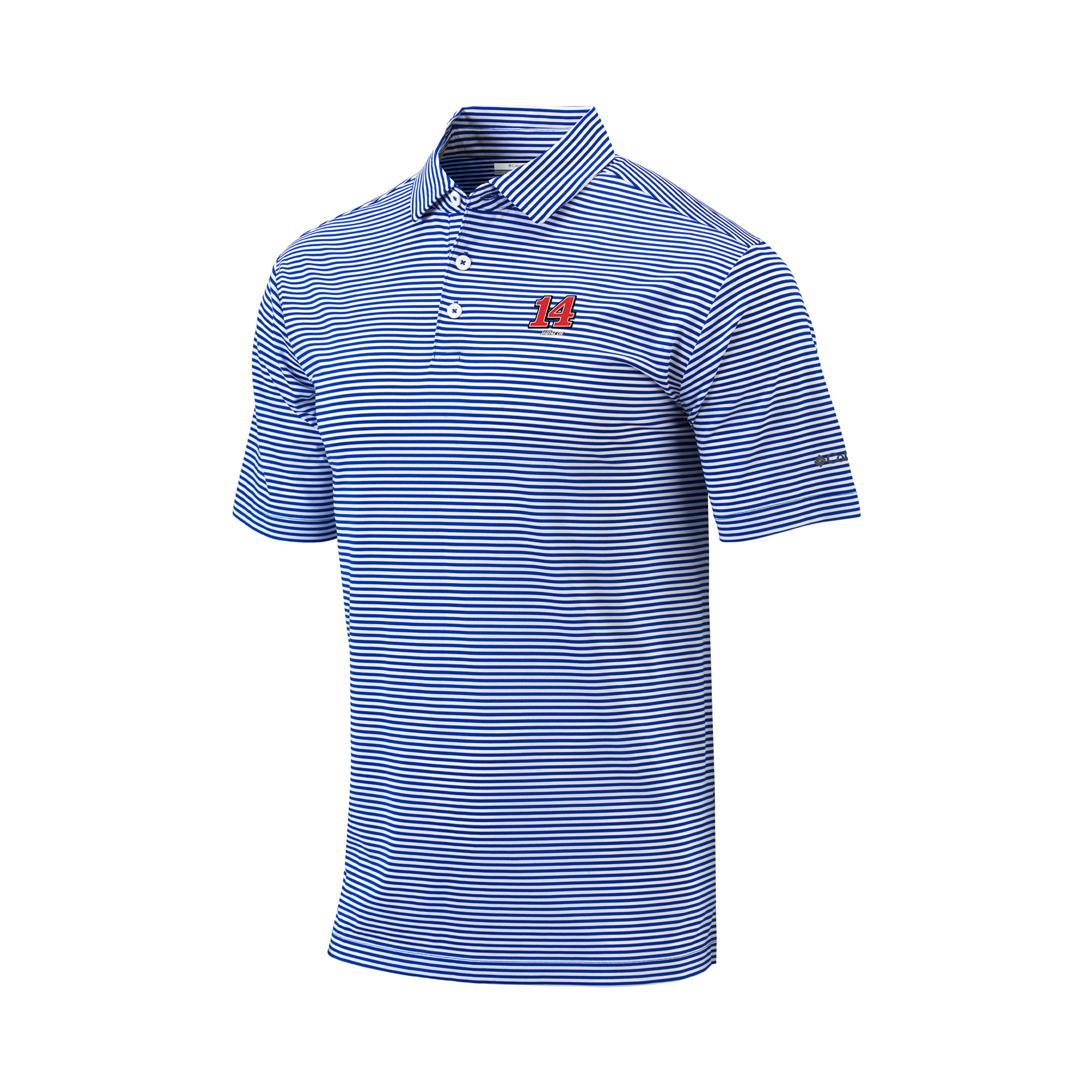 Men's Columbia Blue Chase Briscoe Omni-Wick Club Invite Polo - Image 3