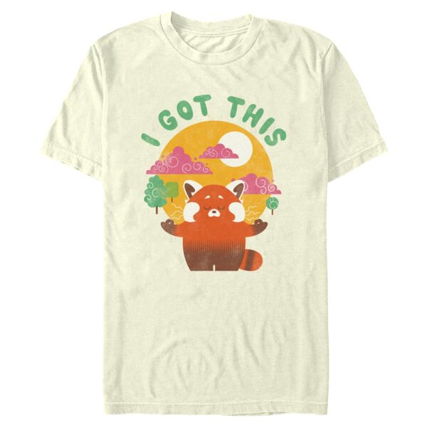 Men's Mad Engine Natural Turning Red I Got This Graphic T-Shirt