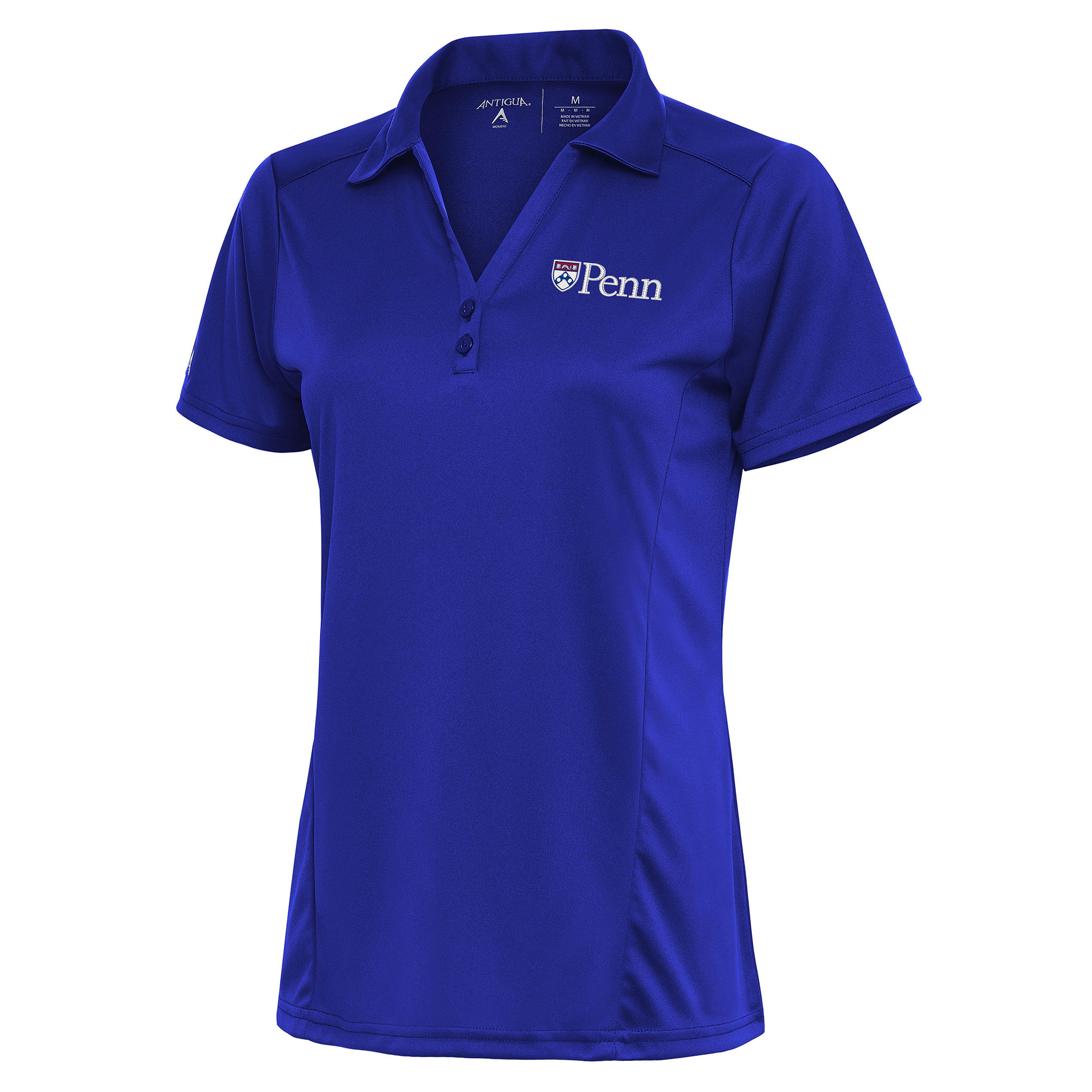Women's Antigua Royal Pennsylvania Quakers Tribute Polo